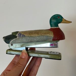 Vintage duck stapler- for your quirky office setup